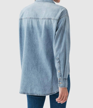 By Together - Denim Button Up Top