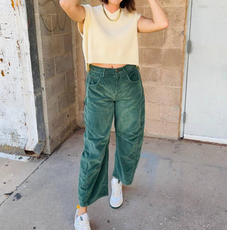 Free People - Calça Jeans Cordão Boa Sorte