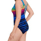 Longitude - Mombasa Double X-back Tank One Piece Brown