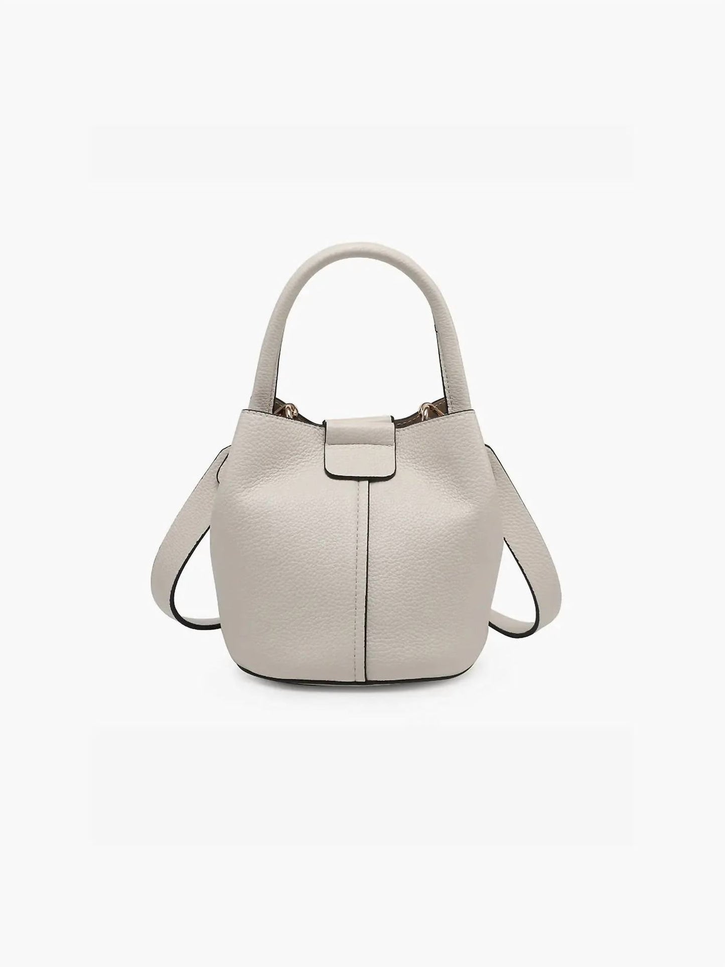 Jen & Co. - Women's Farrah Bucket Bag With Top Handle & Inner Bag