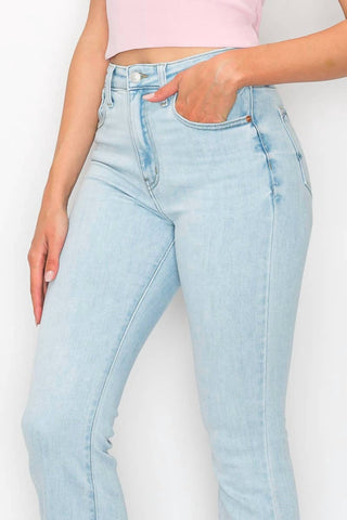 Artemis Vintage - Calça Jeans Western Boot Cut de Cintura Alta