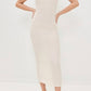 Enza Costa - Popcorn Puckered Tank Midi Dress
