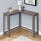 Corner Accent Console Table for Entryway
