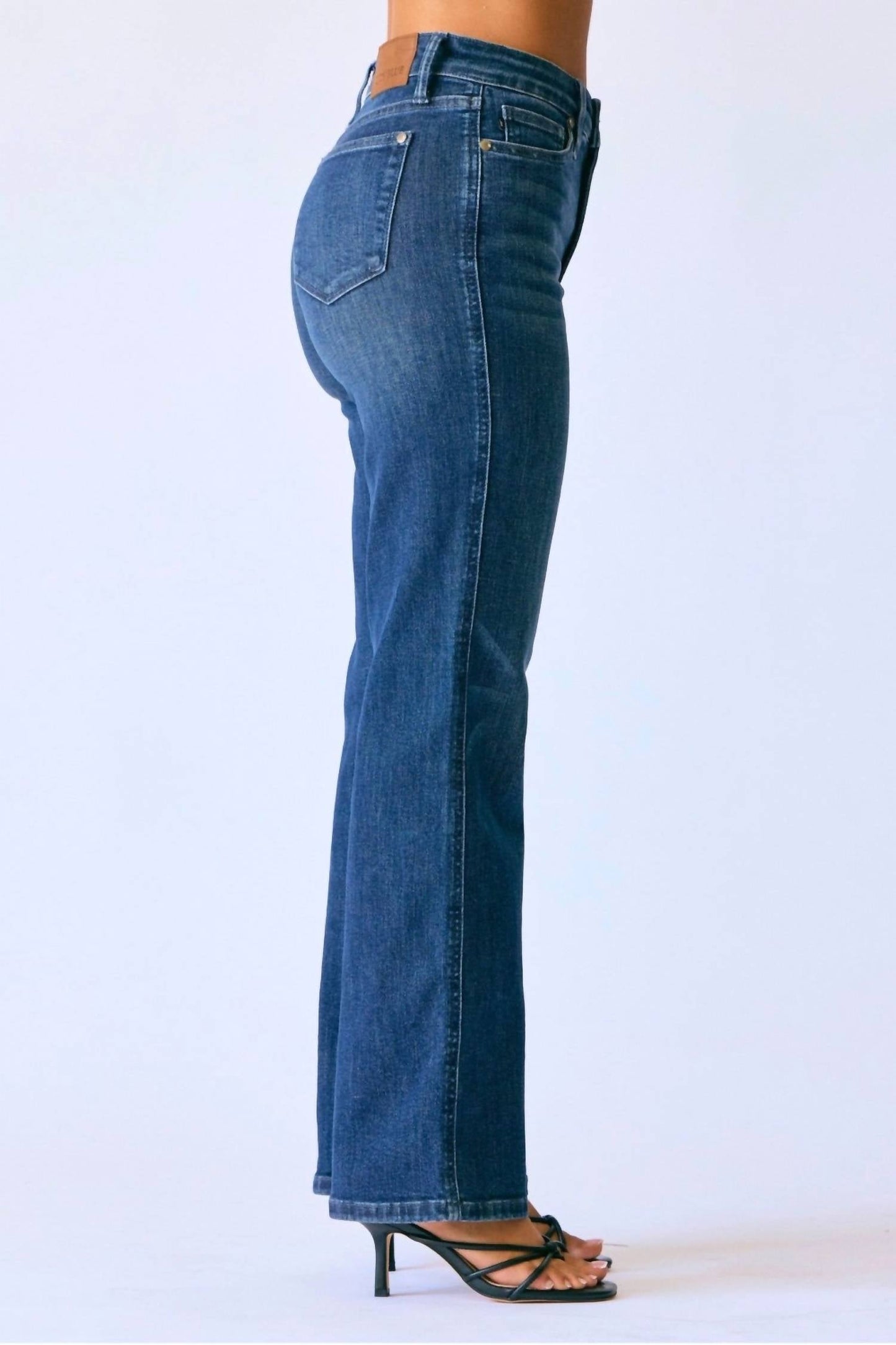 Judy Blue - Straight Tummy Control Jeans - Petite