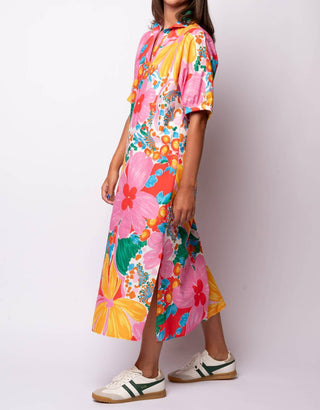 Adrienne - Blakely Gardenscape Midi Dress