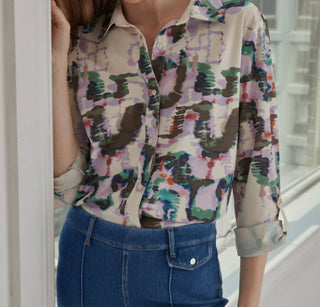 Lysse - Aba de rolo estampada Connie