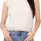 1.State - Flutter Sleeve Smocked Top