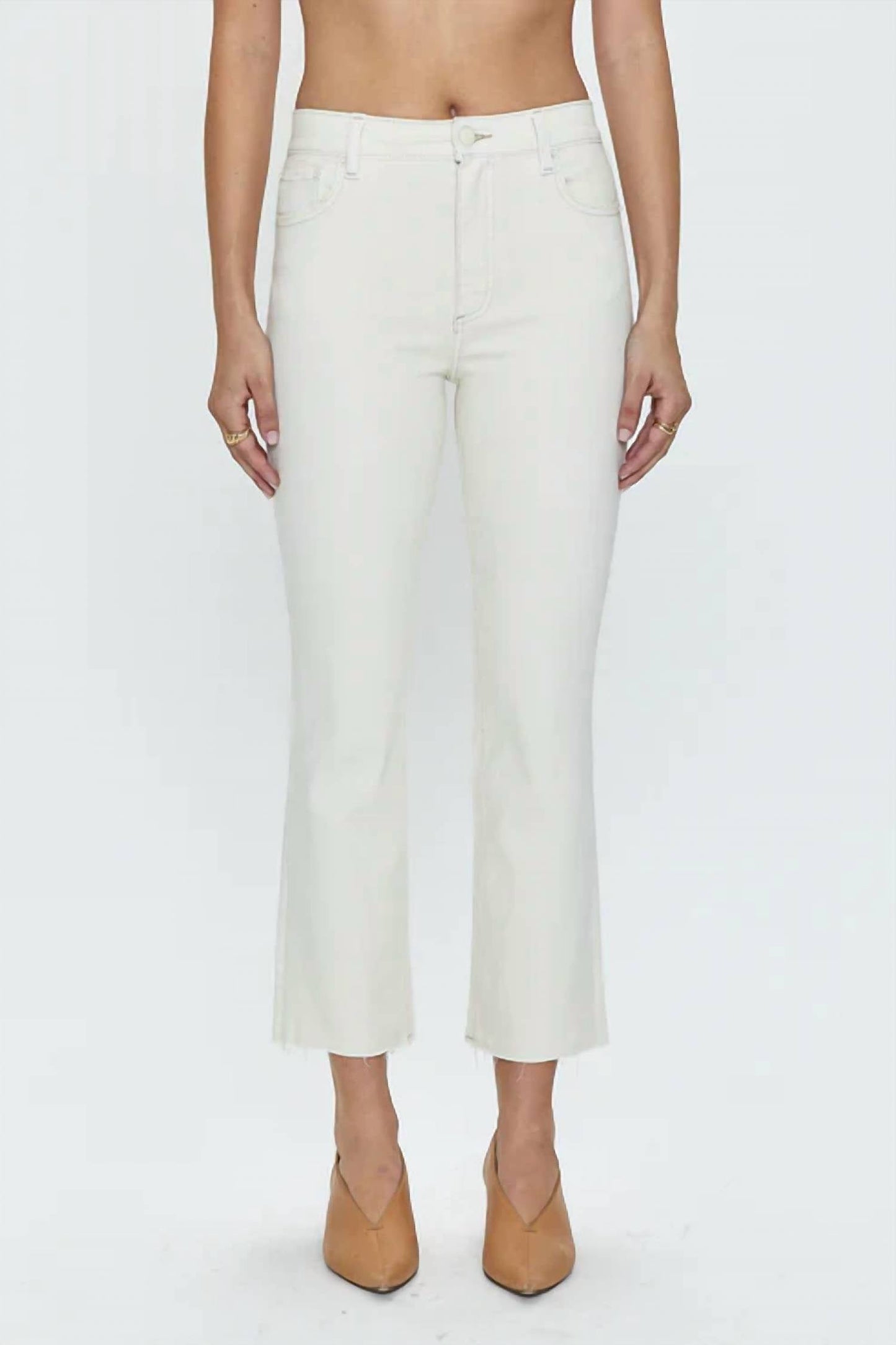 Pistola - Lennon High Rise Crop Bootcut Jeans