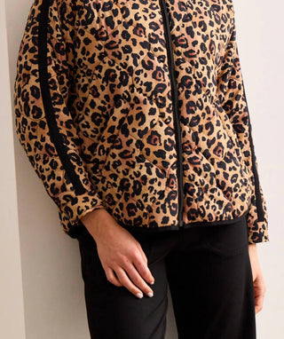 Tribal - Zipped Front Quilted Jacket