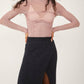 Free People - Under It All Long Sleeve Mock Neck Bodysuit