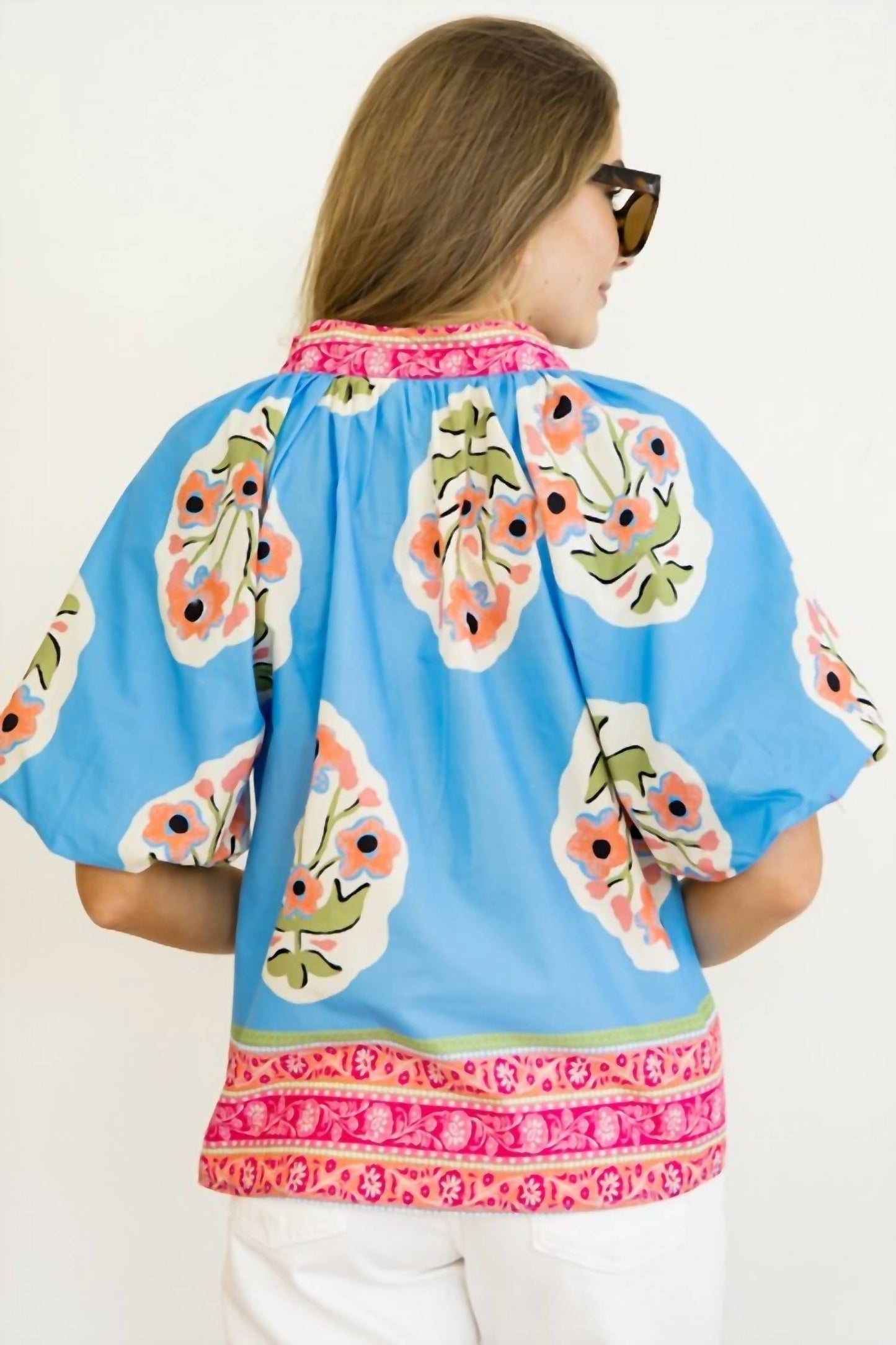 Umgee - Border Print Top