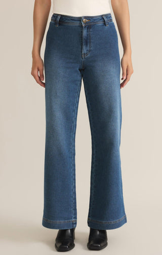 Z Supply - Calça jeans larga Rilynn
