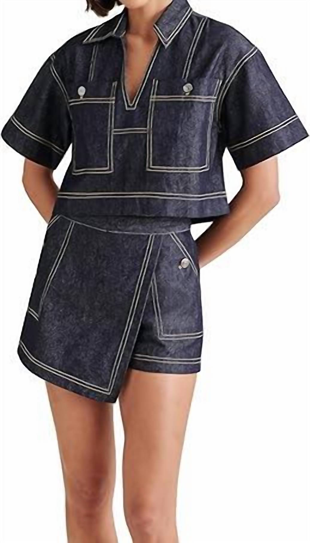 Steve Madden - Jai Short Sleeve Top