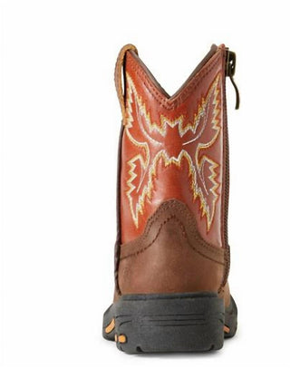 Ariat - Toddler's Workhog Zip Side Stomper Boot