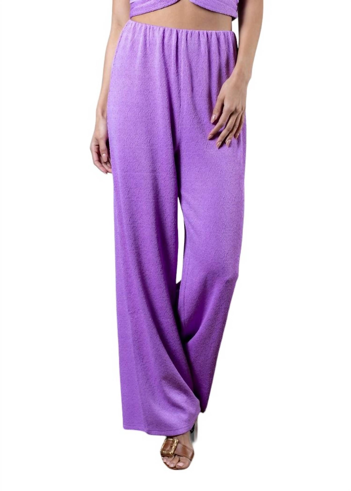 Minkpink - Unity Ring Textured Tank and Pant Set