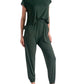 Elan - Short Sleeve T Shirt Jumpsuit