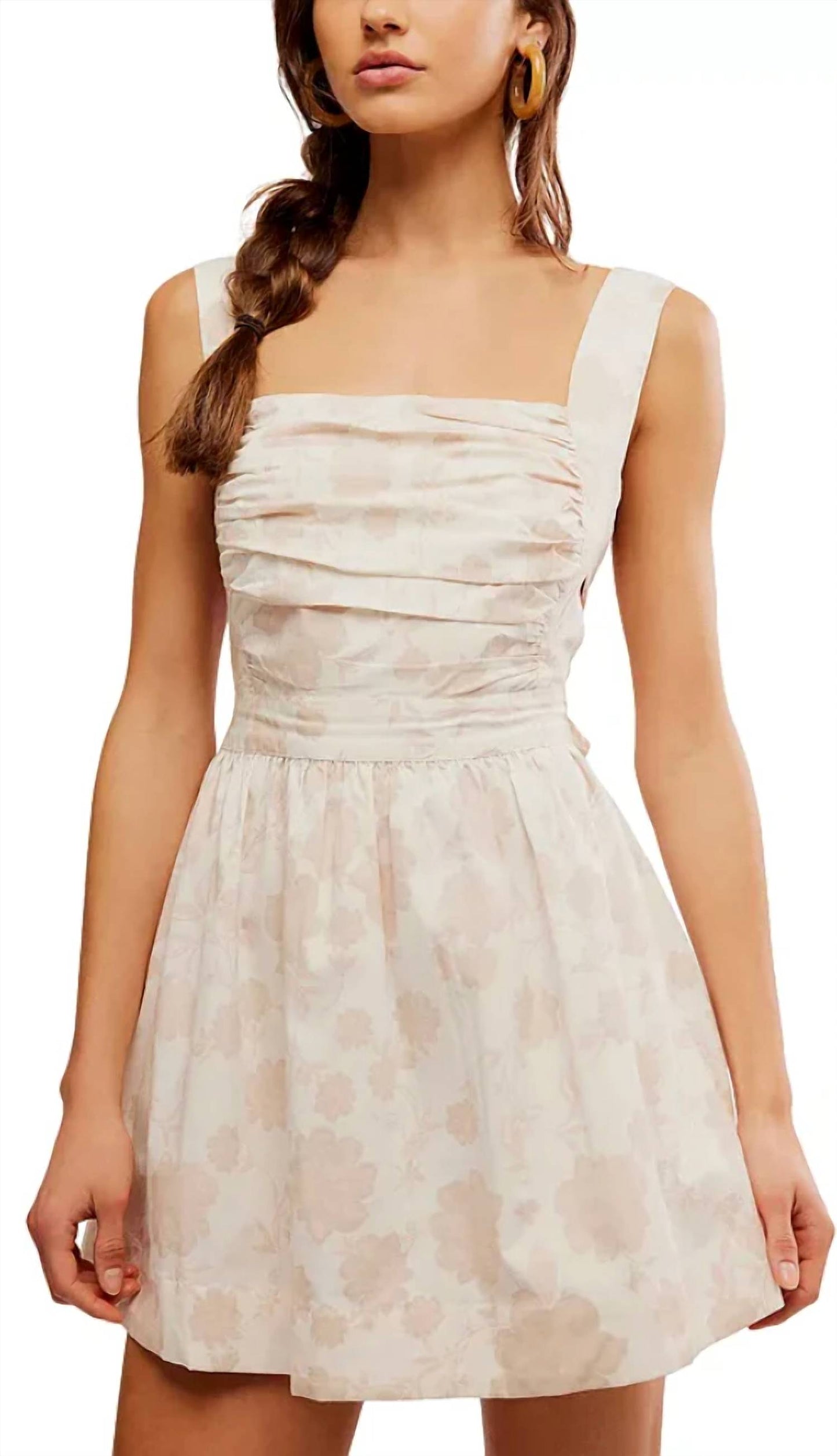 Free People - Meet Me In Maui Printed Mini Dress