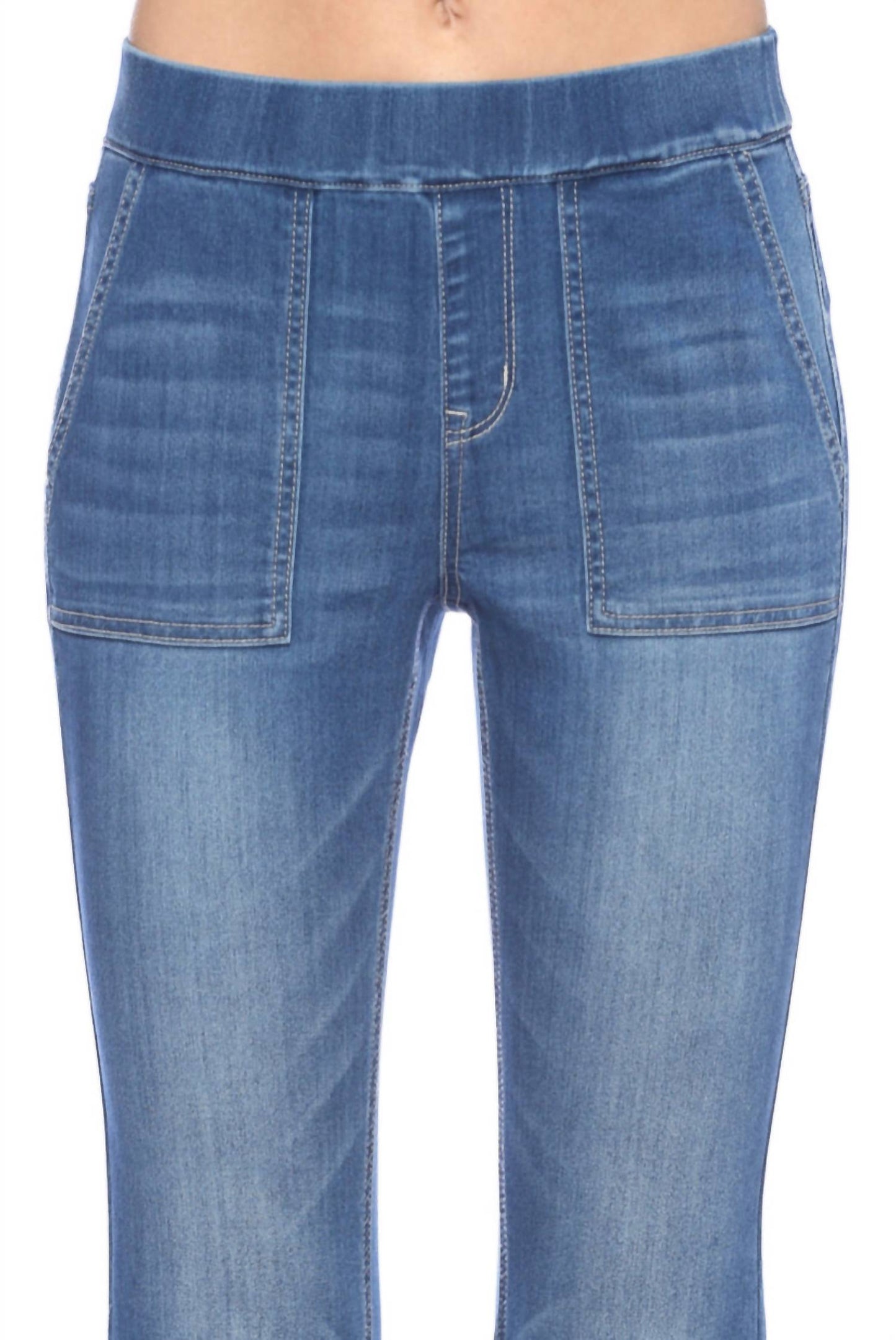 Cello - Mid Rise Flare Jeggings