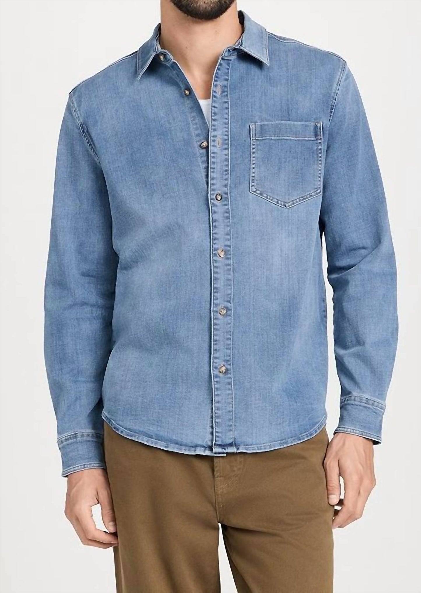 Fair Harbor - Camisa jeans Driftwood