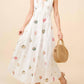Blue B - Seashell Embroidered Maxi Dress