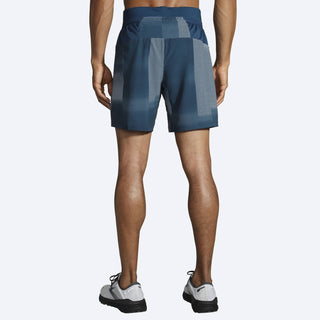 Brooks - Shorts Sherpa Masculino 7" 2 em 1
