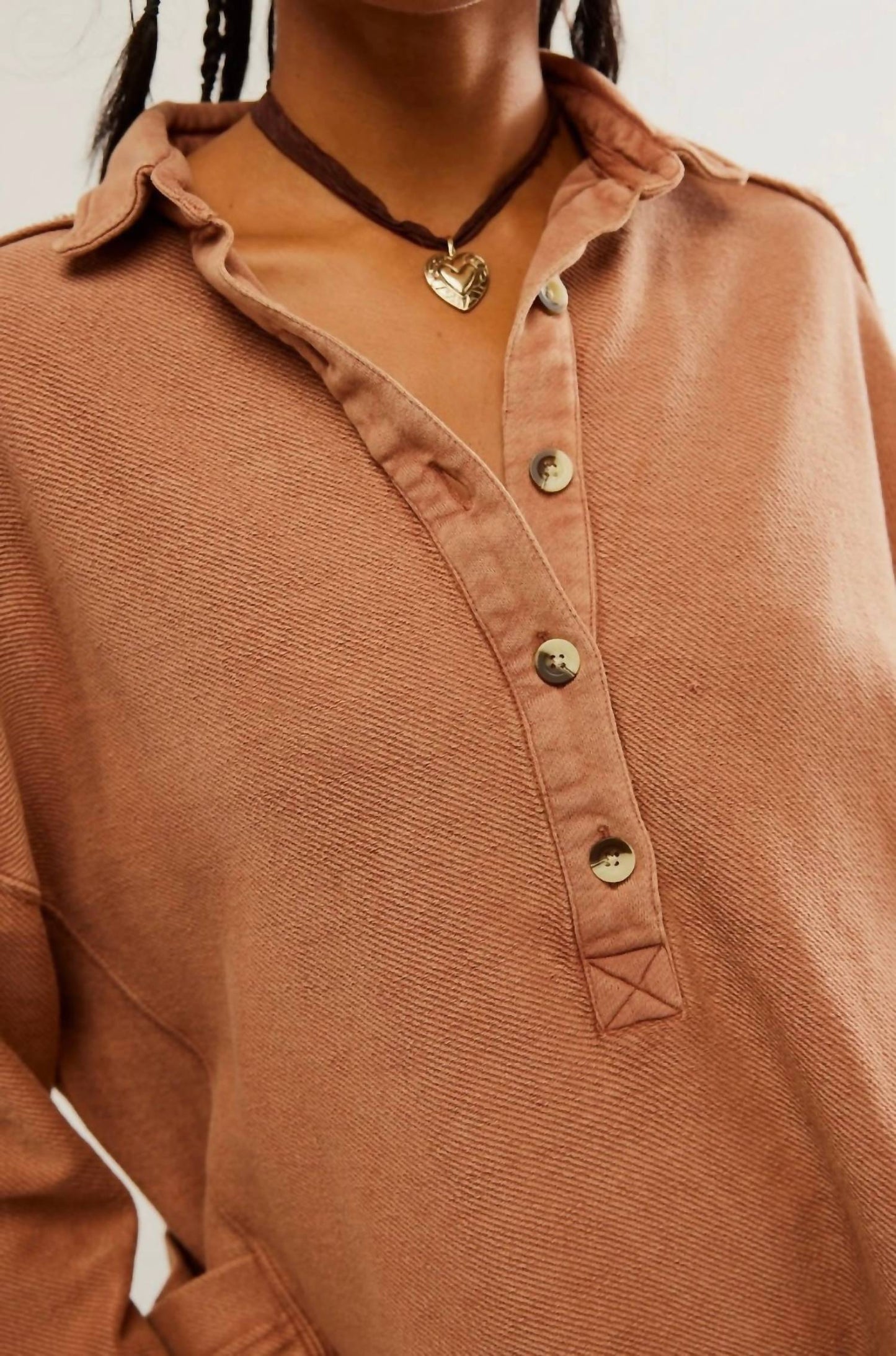 Free People - Willow Polo Shirt