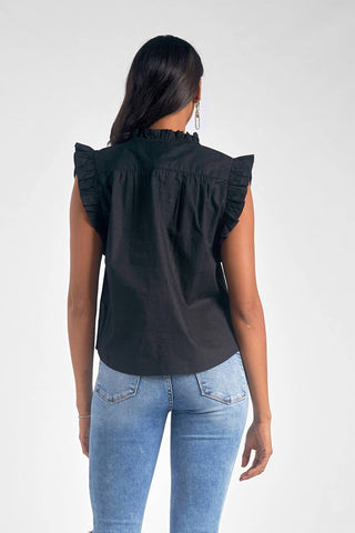 Elan - BLUSA COM BABADOS