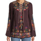 Johnny Was - Free Spirit Embroidered Georgette Blouse