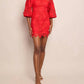 Cara Cara - Montauk Embroidered Eyelet Mini Dress