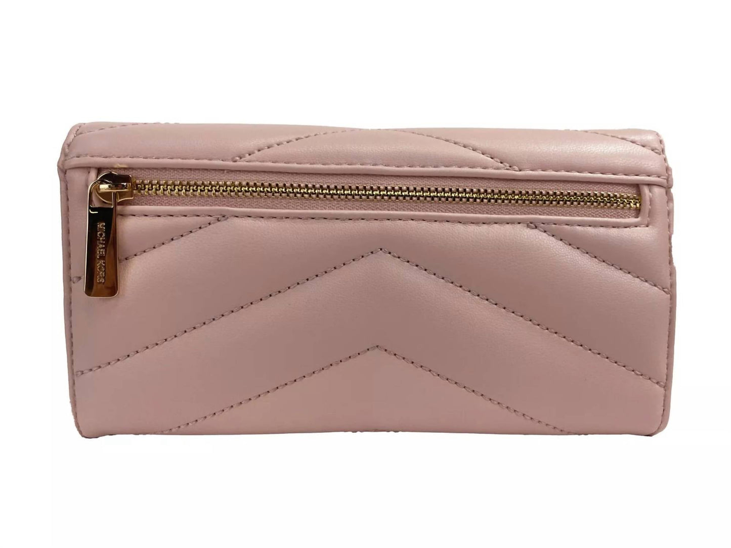 Michael Kors - Jet Set Travel Large Quilted Leather Trifold Wallet