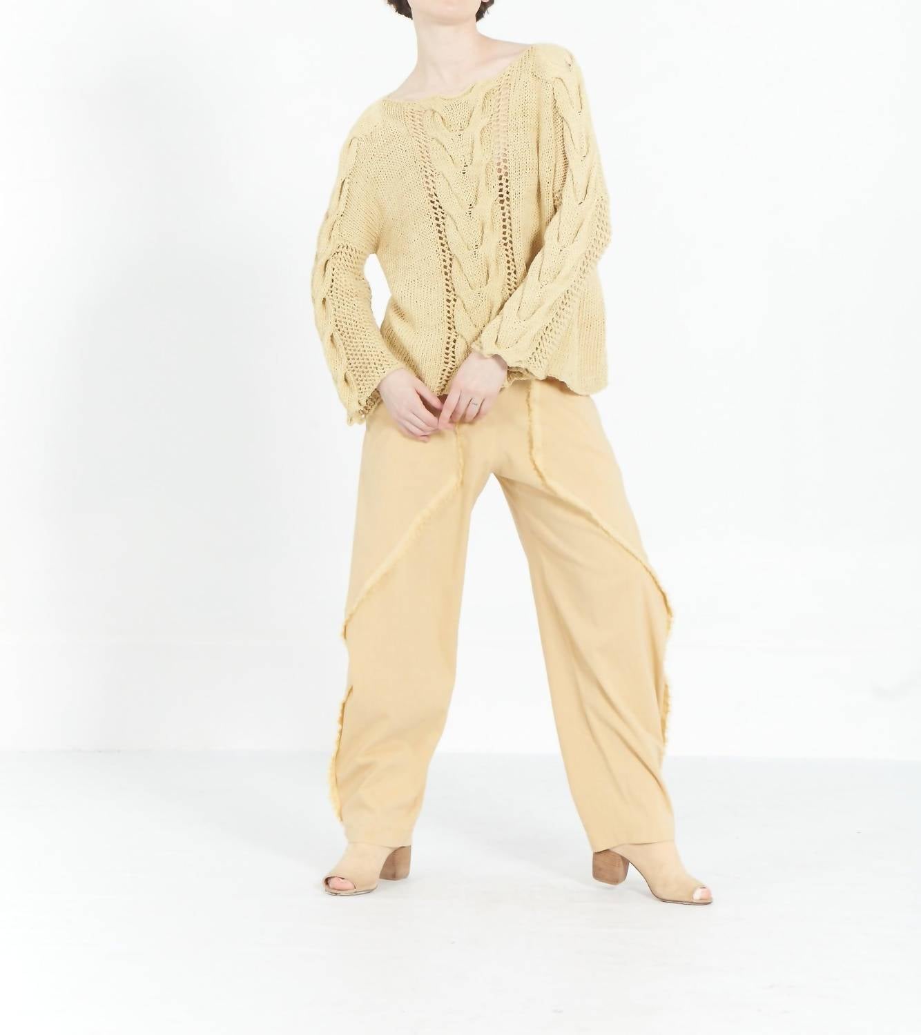 Matthildur - Sunn Knitted Long Sleeve Sweater
