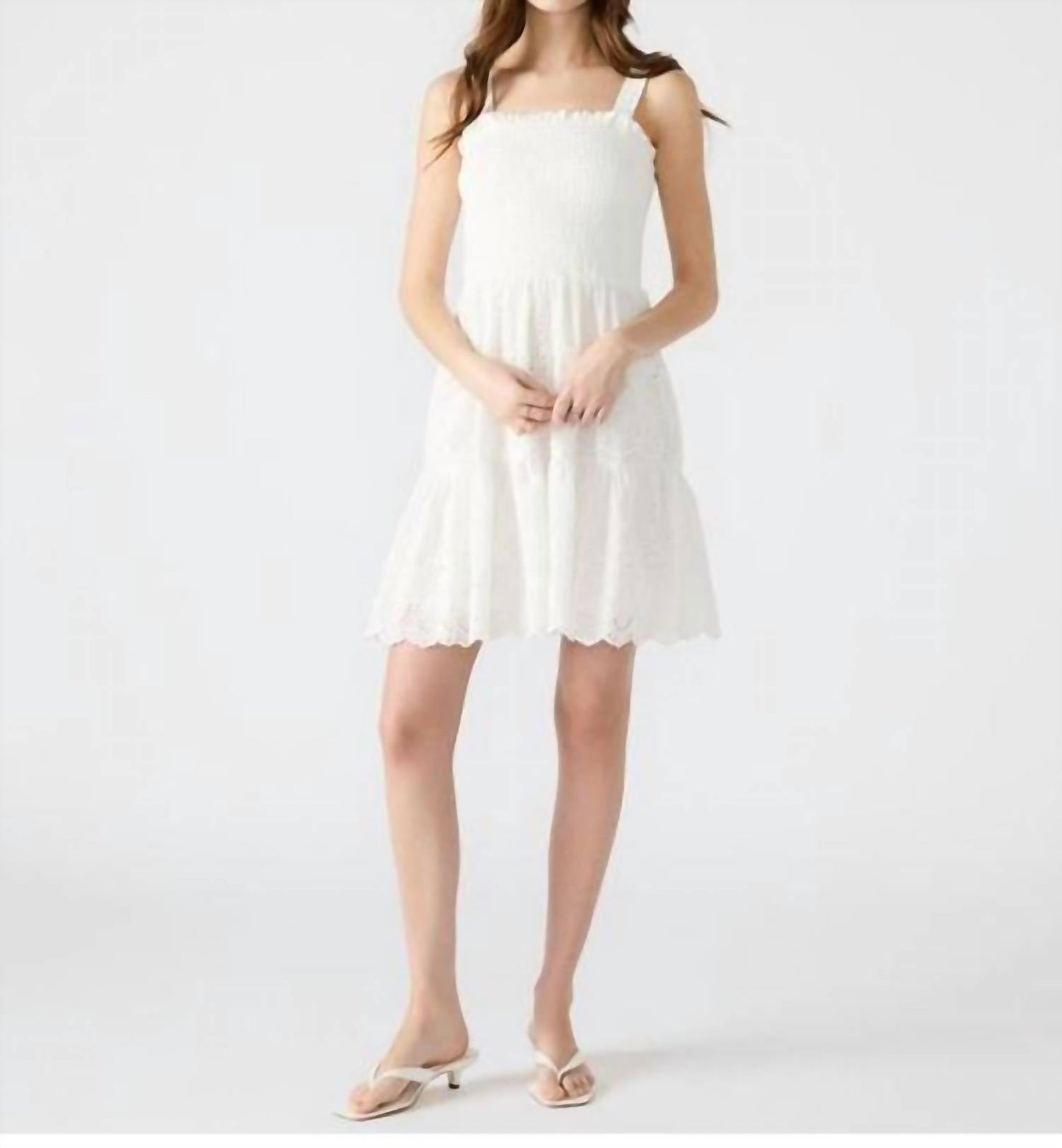 Steve Madden - Smocked Mini Dress