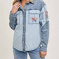 Bluivy - Denim Star Patchwork Shirt