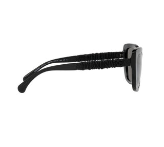 Chanel - Óculos de sol polarizados em couro de bezerro acetato 5476qa - C888t8