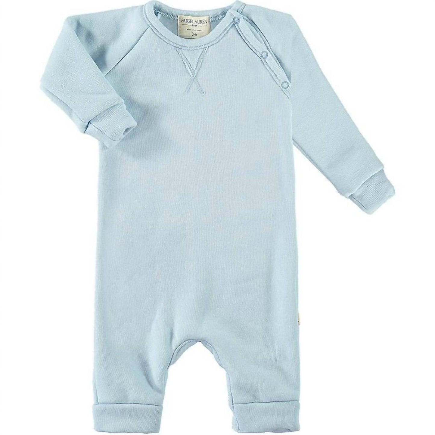 Paigelauren - Baby Organic Blanket Blend Sweatshirt Romper