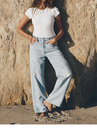 Citizens Of Humanity - Ayla Swirl Baggy Jeans