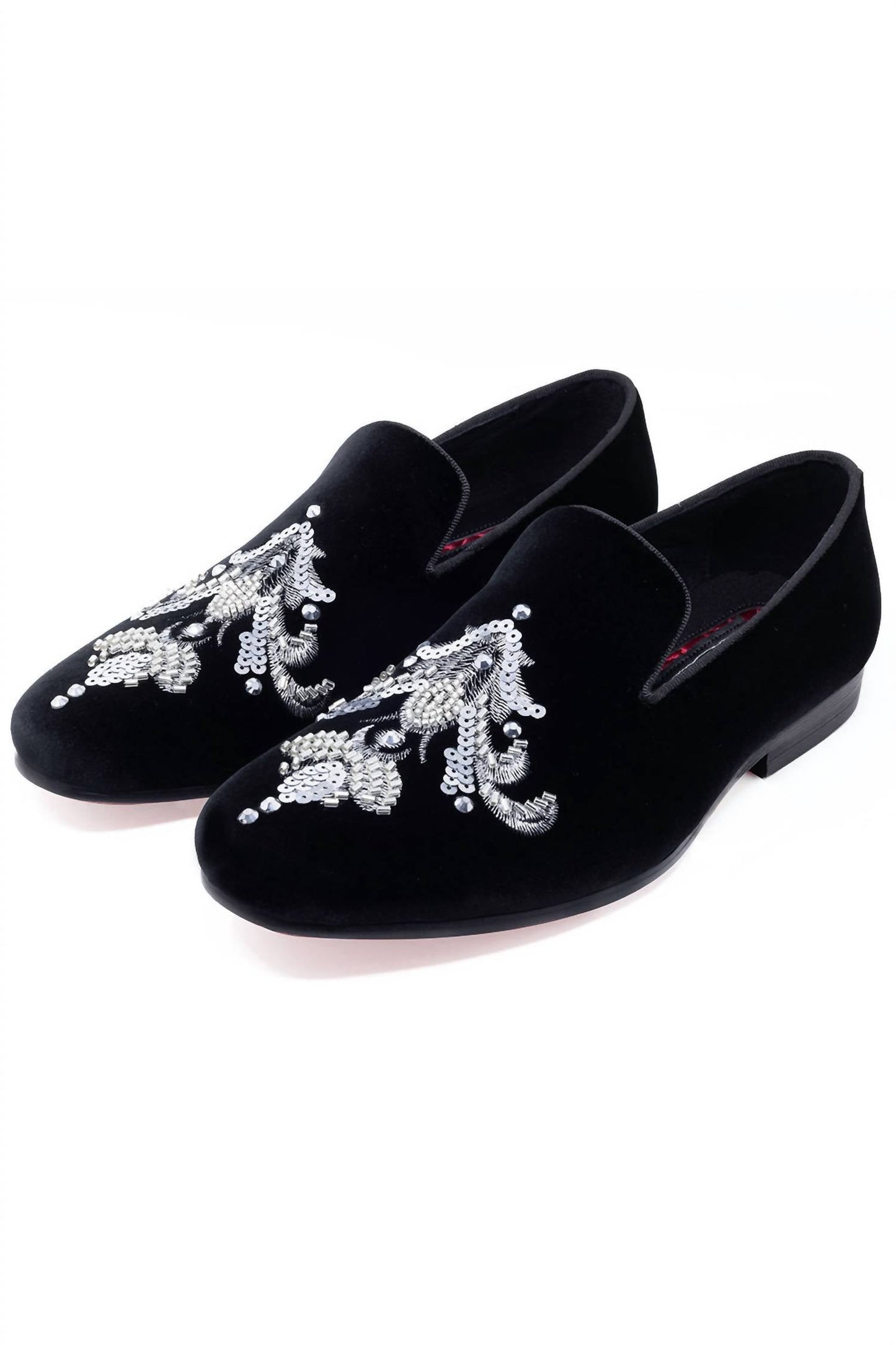 Barabas - Men's Pearls Mod Slip-on Loafers