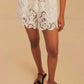 Farm Rio - Seashell Eyelet Short