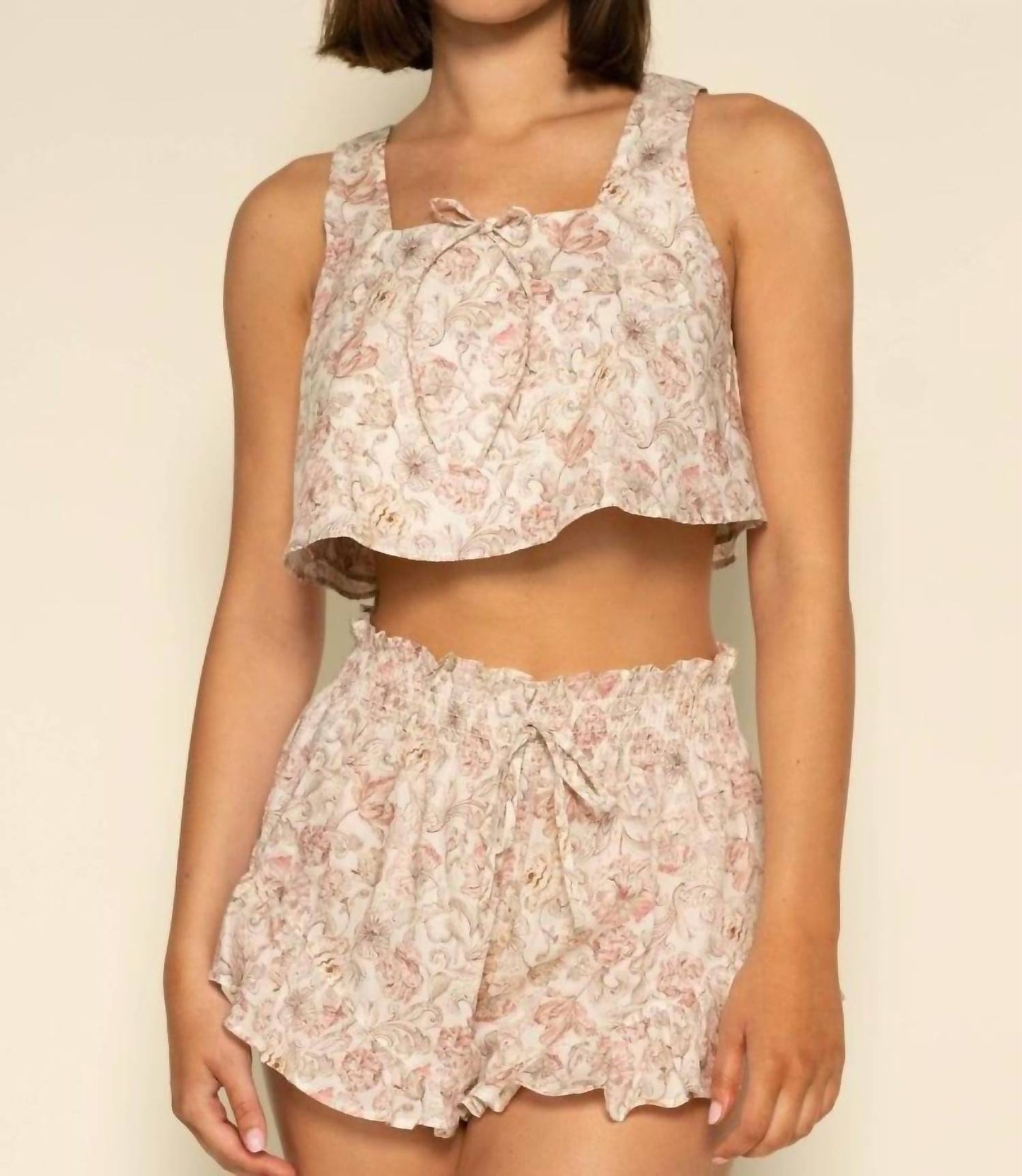 Montce - Floral Boho Short