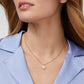 Julie Vos - Women's Odette Pearl Solitaire Necklace