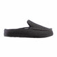 Isotoner - Men's Faux Woolen Grady Moccasin Hoodback Slippers