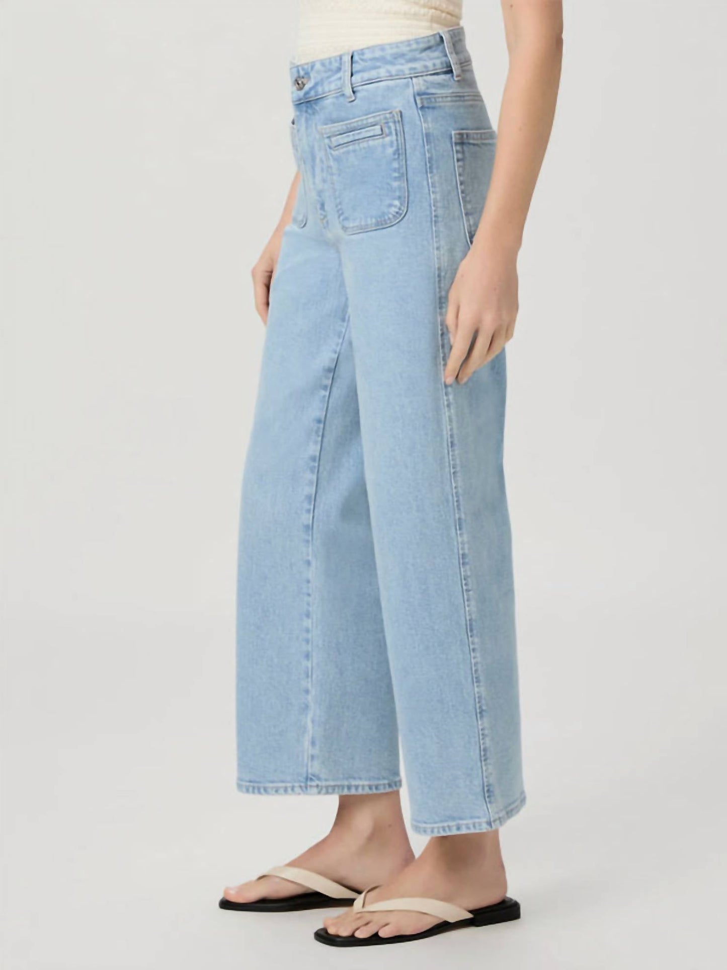 Paige - Sasha Ankle Patch Pockets Jean