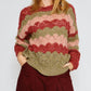 B-Yu - Striped Crewneck Sweater