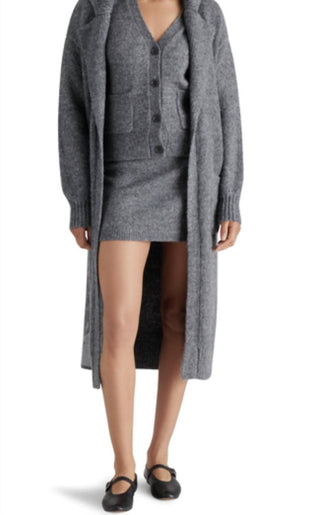 Steve Madden - Marl Open Front Duster Cardigan