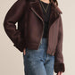 Z Supply - Georgia Faux Leather Sherpa Jacket