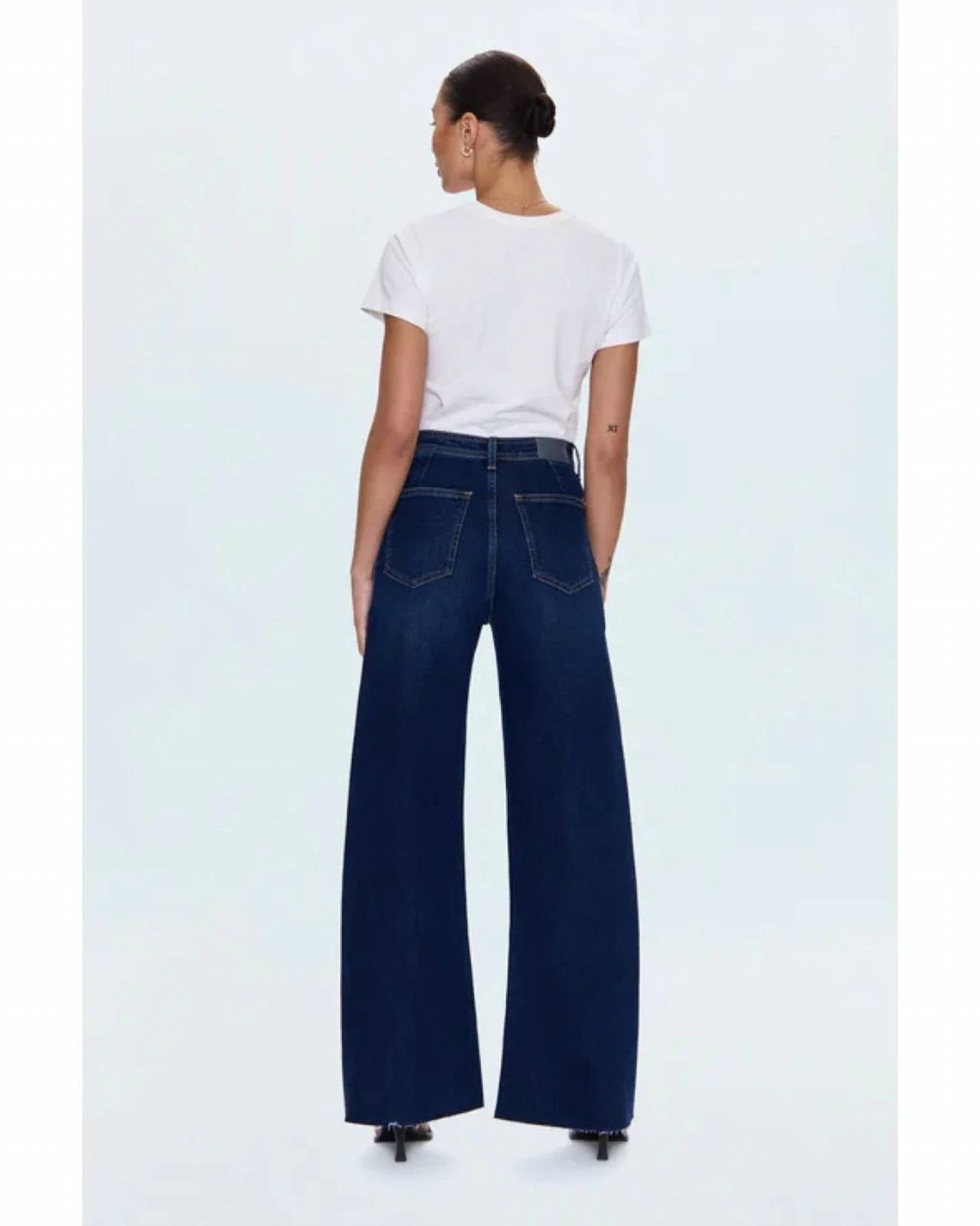Pistola - Penny High Rise Wide Leg Utility Jean