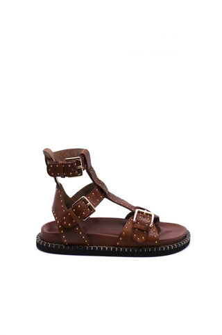 Free People - Sandálias Gladiadoras Nova Femininas