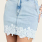 Generation Love - Melody Lace Combo Denim Skirt