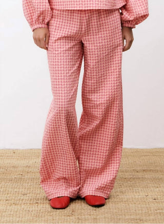 Calças francesas Ismery Gingham