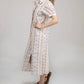 Beau & Ro - Kris Ikat Stripe Maxi Dress